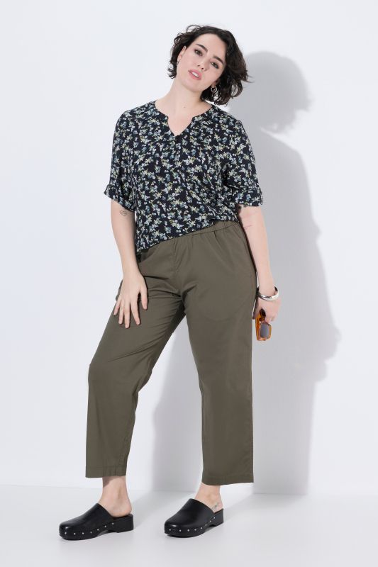 Wide Leg Ruby Fit Stretch Chino Pants