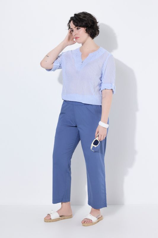Wide Leg Ruby Fit Stretch Chino Pants