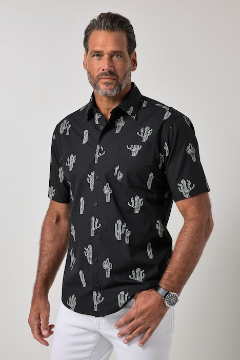 Shirt with glasses cleaning cloth