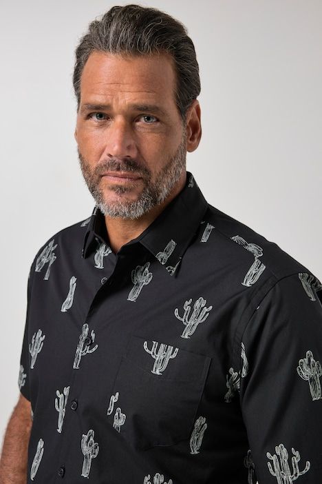 Shirt with glasses cleaning cloth