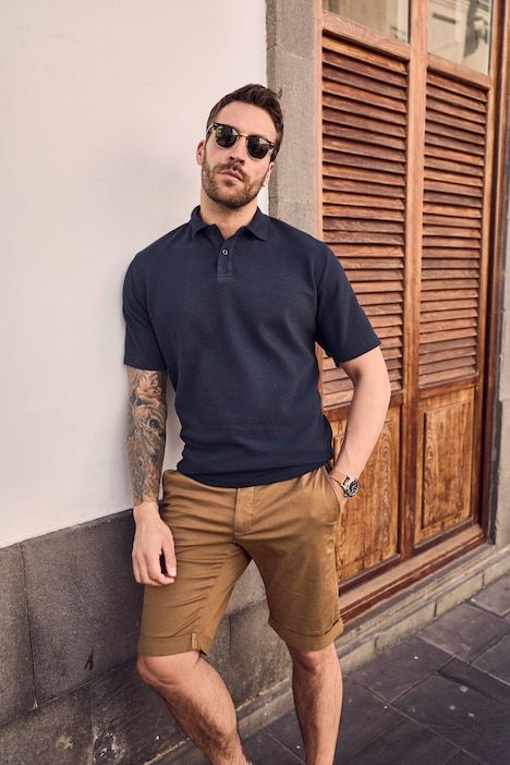 Polo shirt, stomach fit