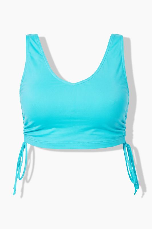 Gathered Bikini Top
