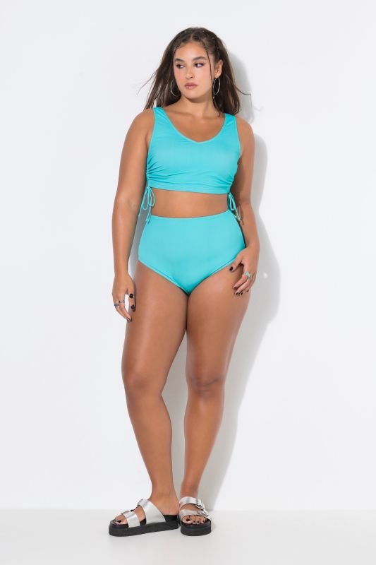 Gathered Bikini Top