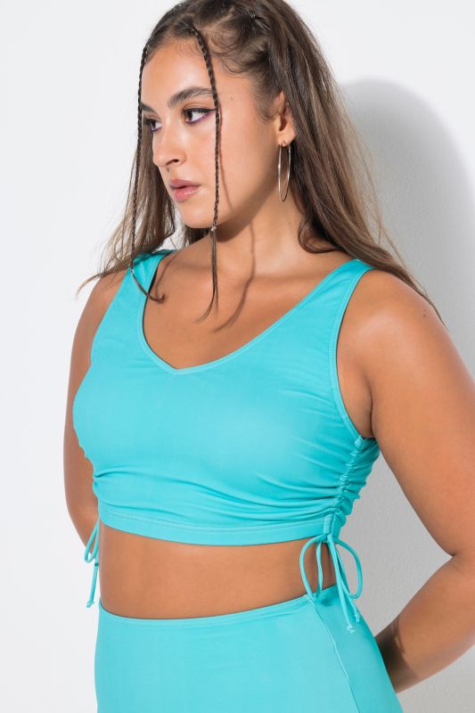 Gathered Bikini Top