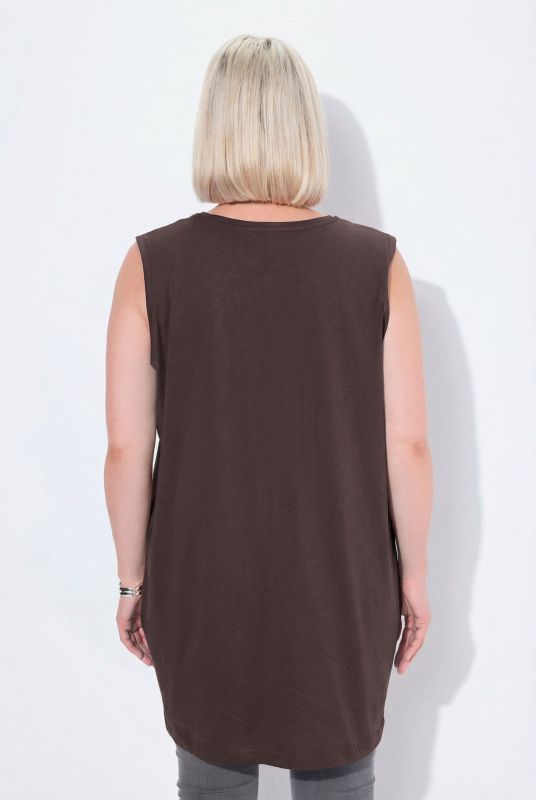 Basic V-Neck Knit Tank