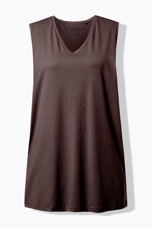 Basic V-Neck Knit Tank