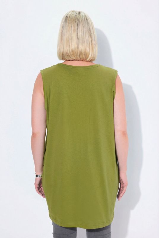 Basic V-Neck Knit Tank