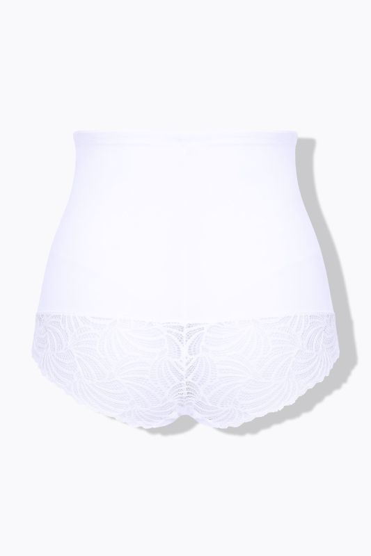 Lace Bottom High Waist Body Shaping Panty