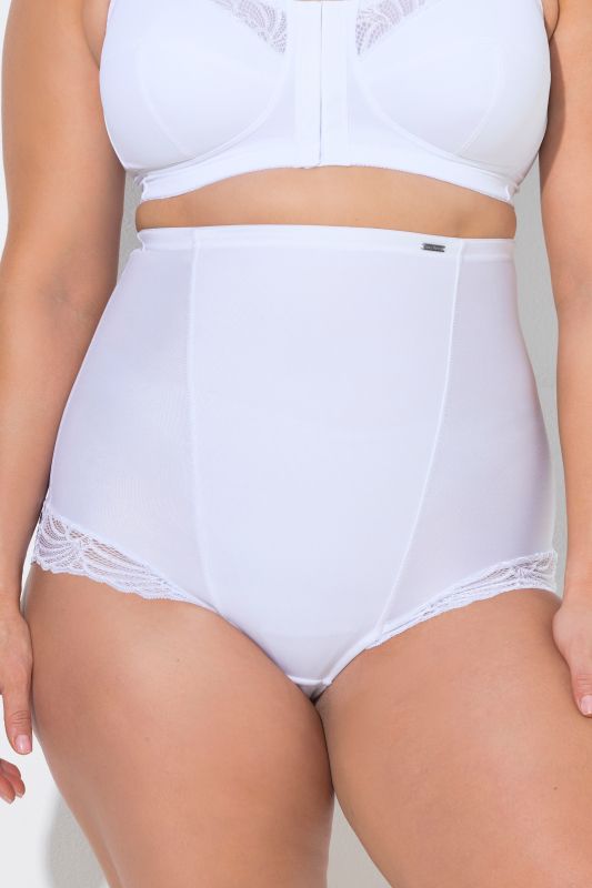 Lace Bottom High Waist Body Shaping Panty