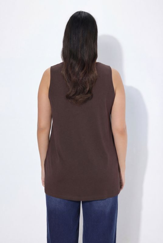 Essential Pleat Front Knit Tank