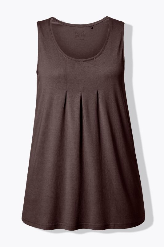 Essential Pleat Front Knit Tank