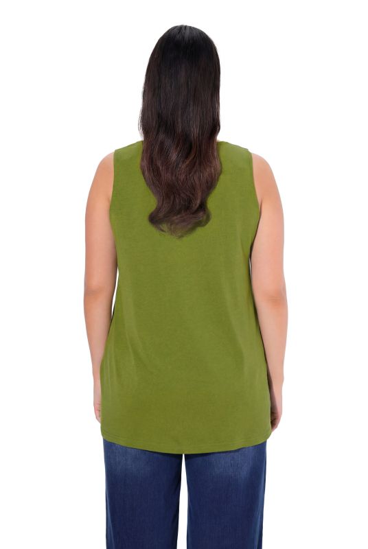 Essential Pleat Front Knit Tank