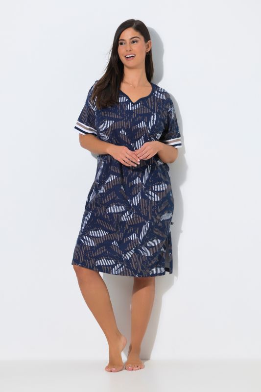 2 Pack of Cotton Sleep Tees - Tropical Floral, Solid