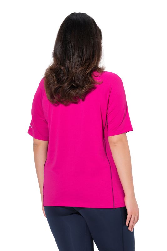 Piping Accent Functional UVP 50+ Stretch Knit Top