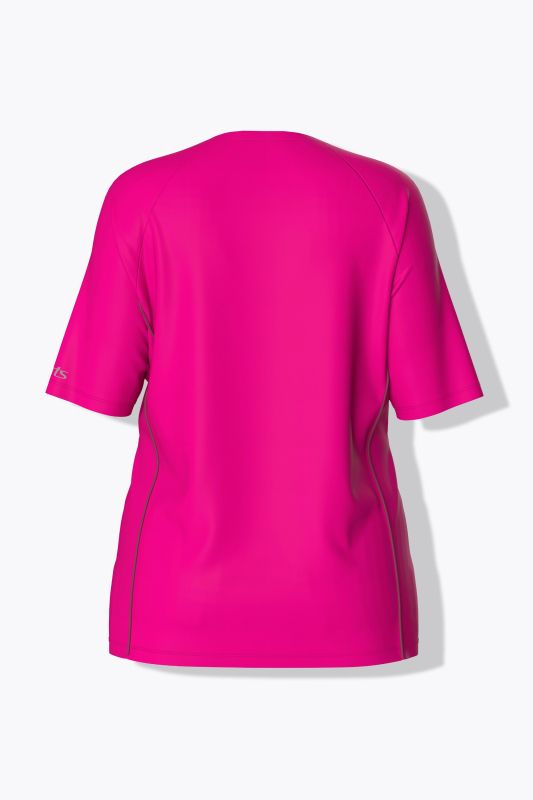 Piping Accent Functional UVP 50+ Stretch Knit Top