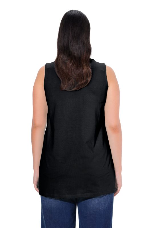 Essential Square Neck Stretch Cotton Tank