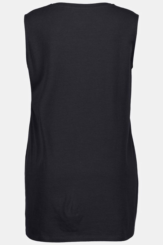 Essential Square Neck Stretch Cotton Tank