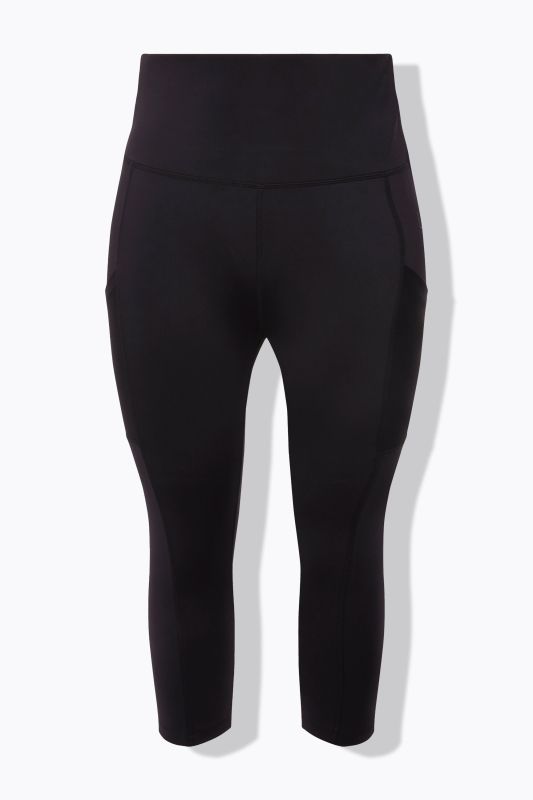 Cropped High-Waisted Leggings