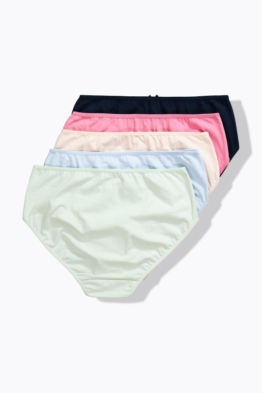 5 Pack Midi Brief- Polka Dot
