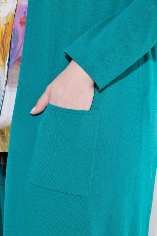 Longline Open Shape Cardigan