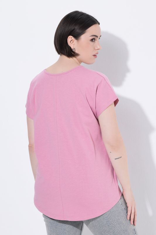 Metallic Animal Cap Sleeve Graphic Tee