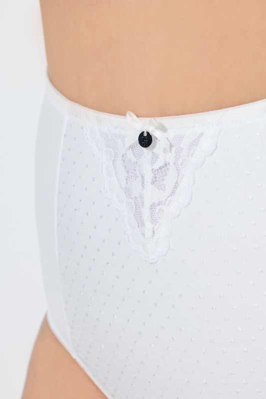Lace Panel Body Shaping Panty