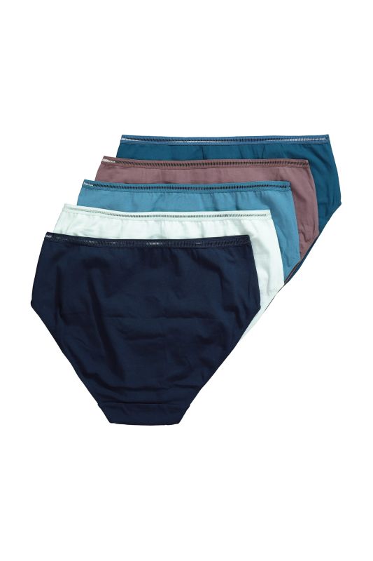 5 Pack of Panties- Openwork Detail
