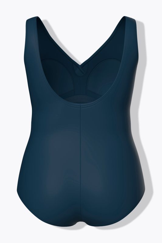 Gradient Wrap Loop One Piece Swimsuit