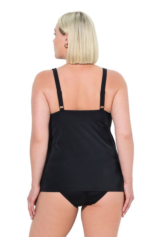 Flounce Panel Tankini Set