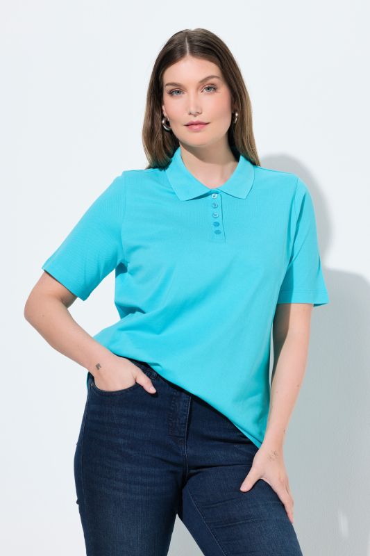 Short Sleeve Cotton Jersey Polo