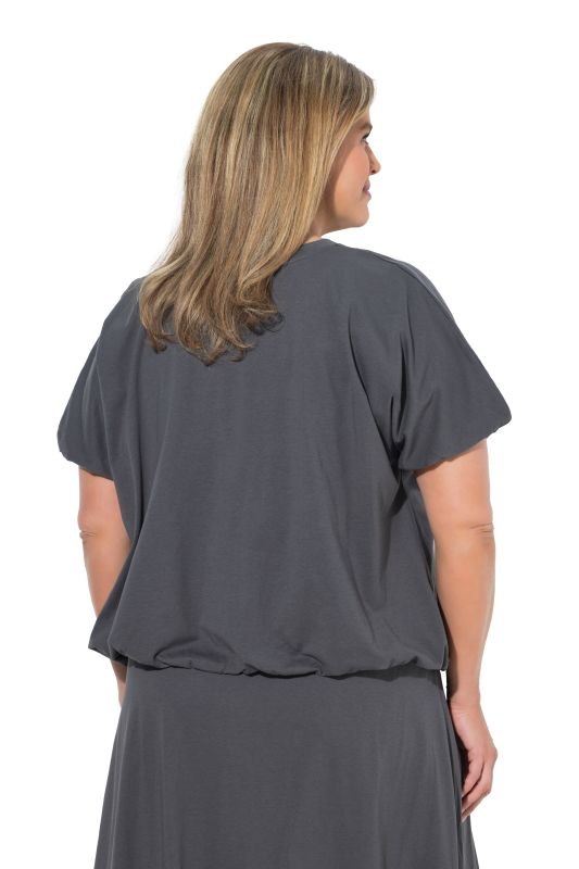 Eco Cotton Elastic Hem Tee