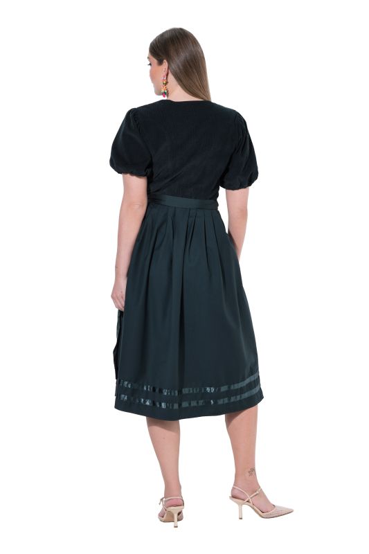 Corduroy Puff Sleeve Dirndl