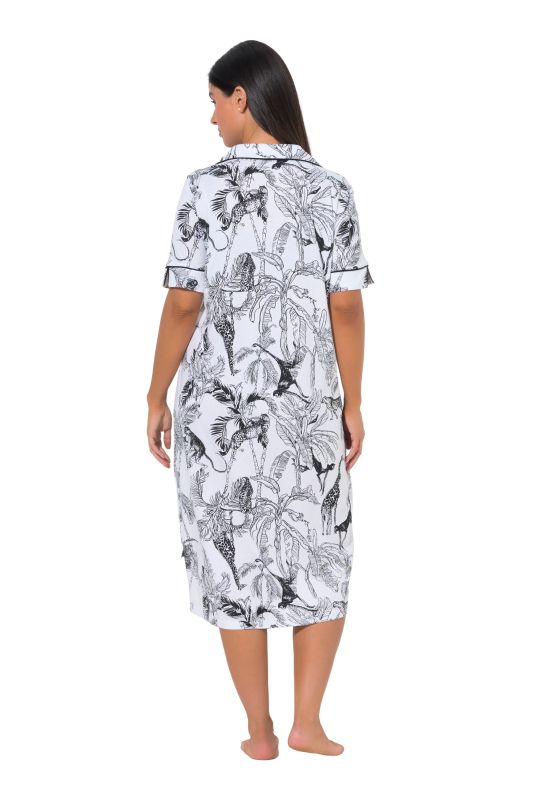 Safari Print Modal Blend Nightgown