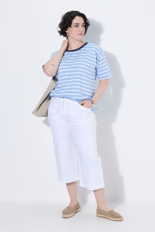 Stretch Fit Mary Denim Culottes