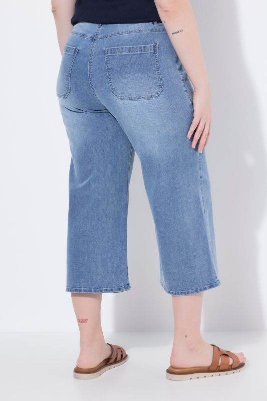 Stretch Fit Mary Denim Culottes