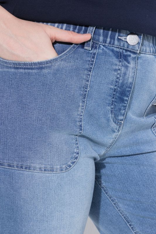 Stretch Fit Mary Denim Culottes