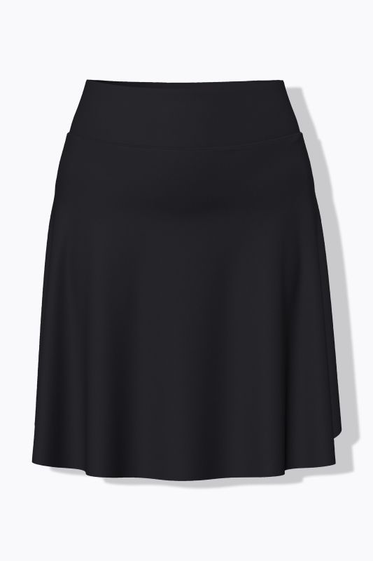 Peekaboo Dot Print Elastic Waist Performance Skort