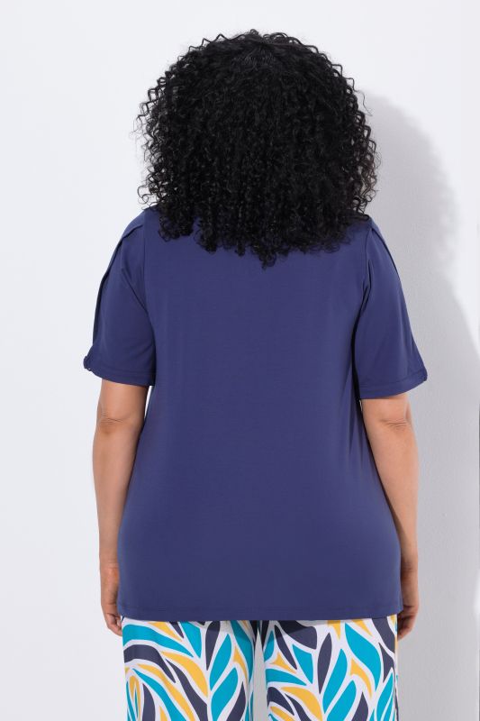 O-Ring Cutout Short Sleeve Tee