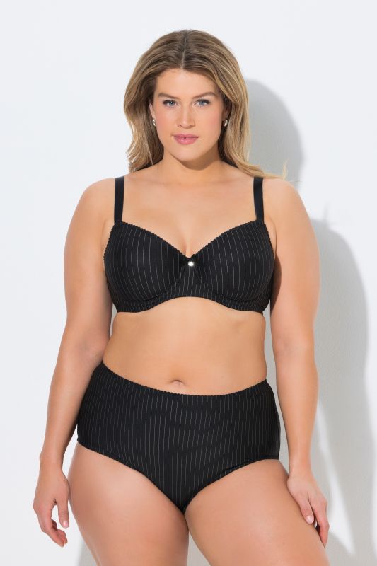 Pinstripe Underwire Bra