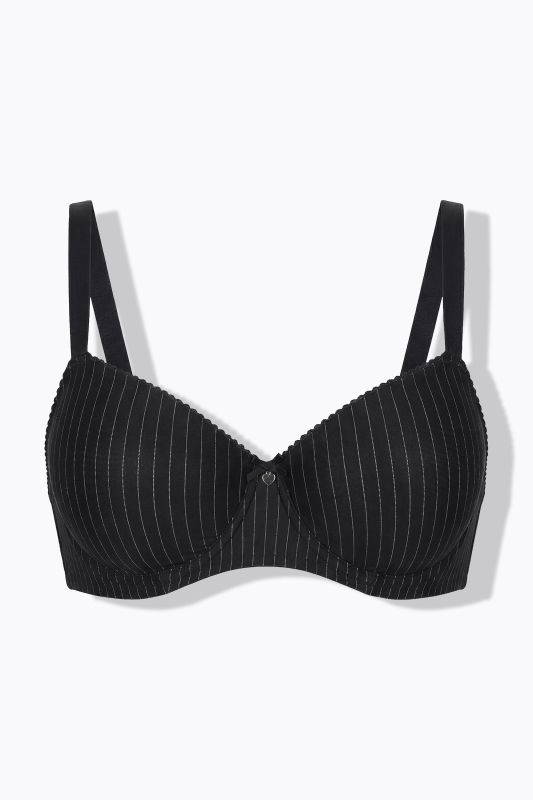 Pinstripe Underwire Bra