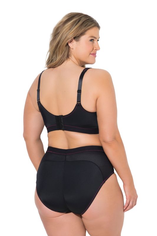 Pink Seam Underwire-Free Sports Bra