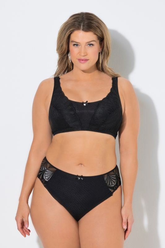 TruYou Shimmer Lace Underwire-Free Bralette