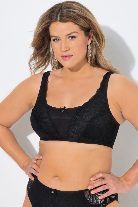 TruYou Shimmer Lace Underwire-Free Bralette