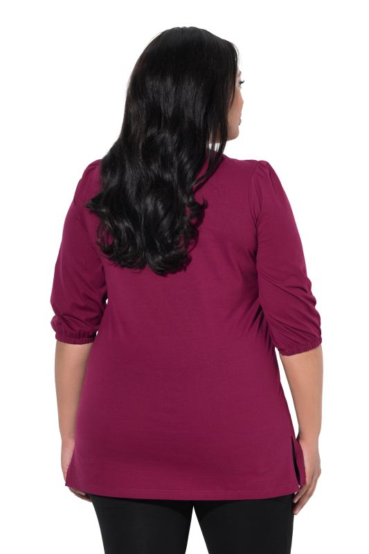 Balloon Sleeve Knit Tunic