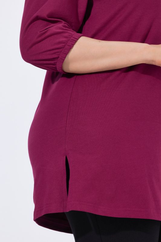 Balloon Sleeve Knit Tunic