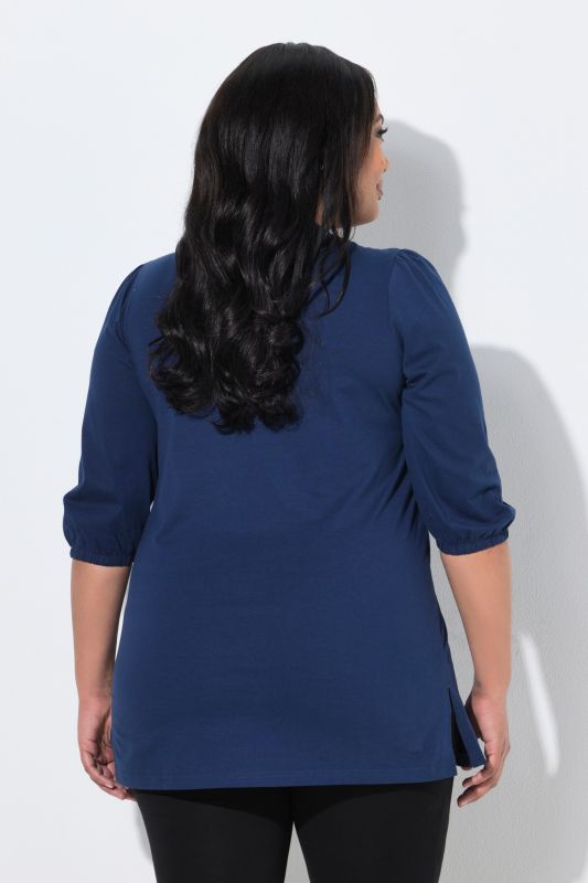 Balloon Sleeve Knit Tunic