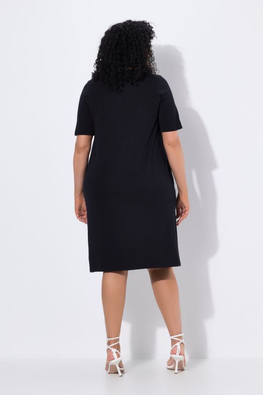 Striped Short Sleeve T-Shirt Dress