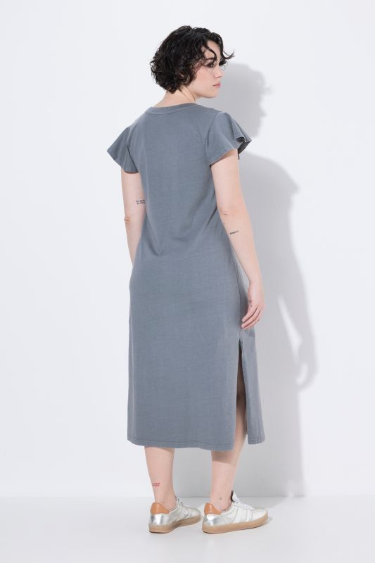 Fluttering Cap Sleeve Dress
