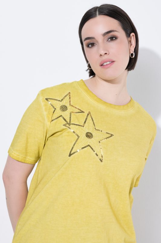 Sequined Starfish Short Sleeve Tee