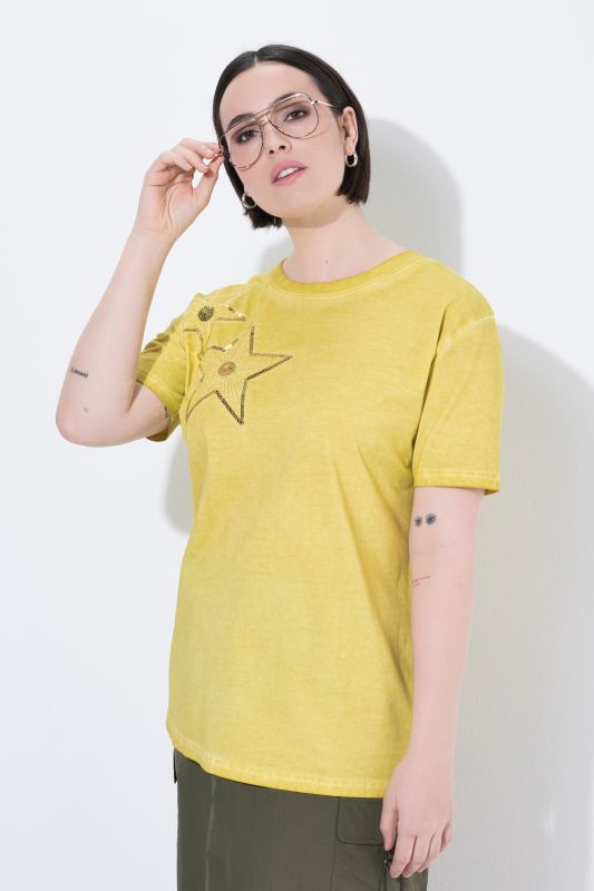 Sequined Starfish Short Sleeve Tee